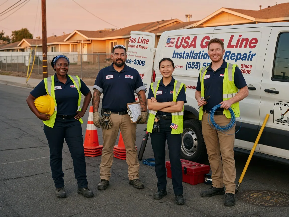 Gas Line Installation company in New Sharon, IA