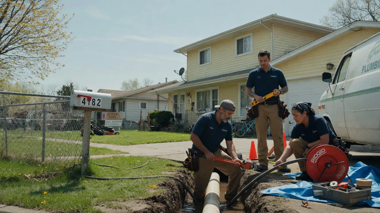 Gas Line Repair in New Sharon, IA near me